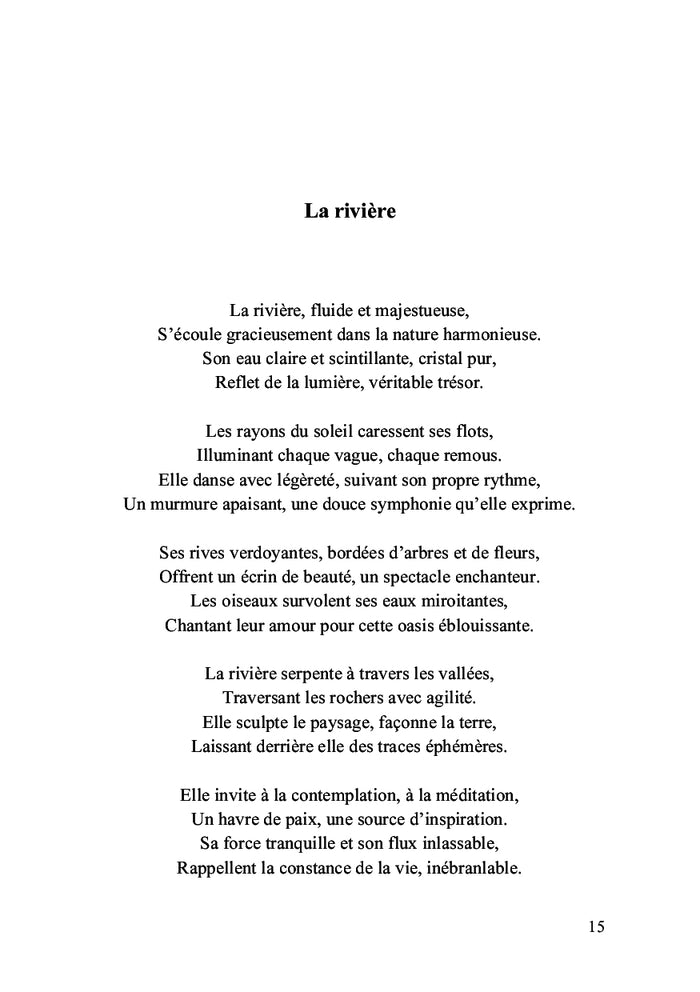 Confidences poétiques sur le monde