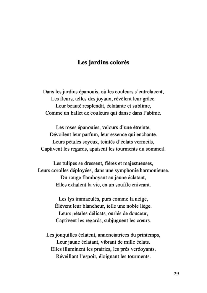 Confidences poétiques sur le monde