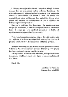 Pandora, l'espérance malmenée