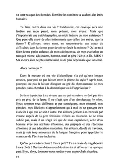 Je suis vicieux, je suis alcoolique