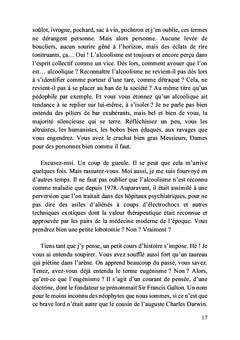 Je suis vicieux, je suis alcoolique