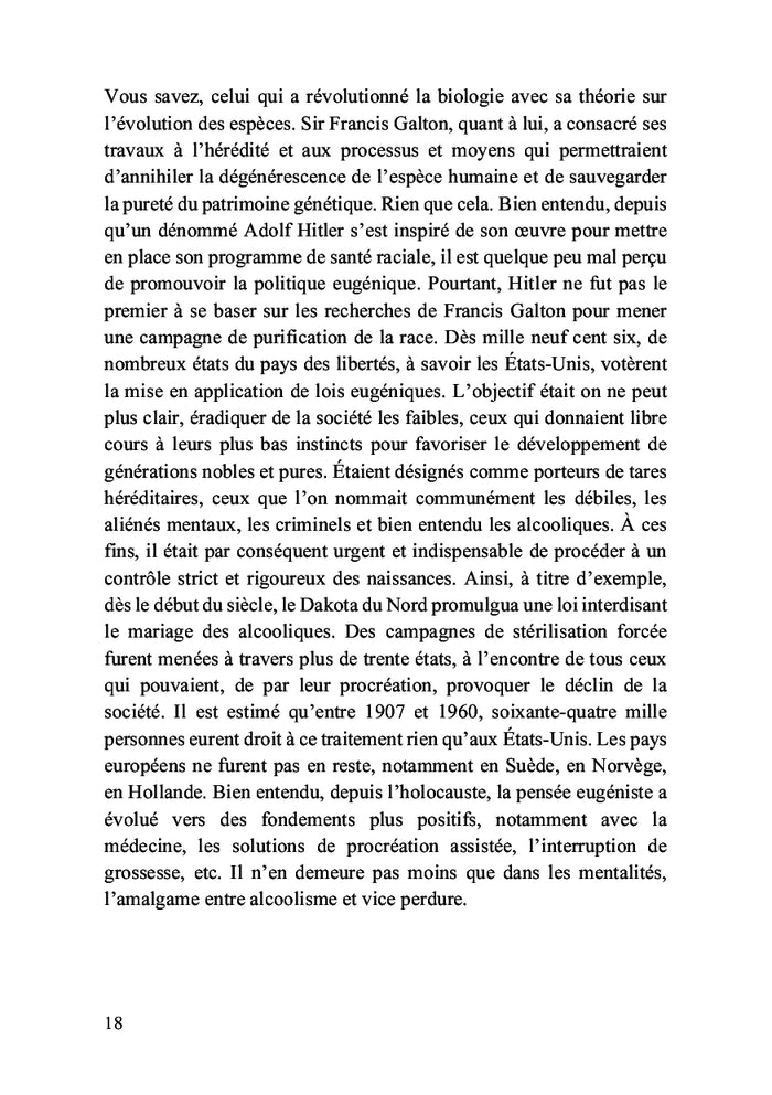 Je suis vicieux, je suis alcoolique