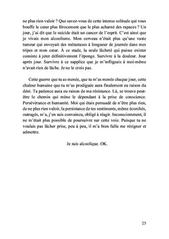 Je suis vicieux, je suis alcoolique