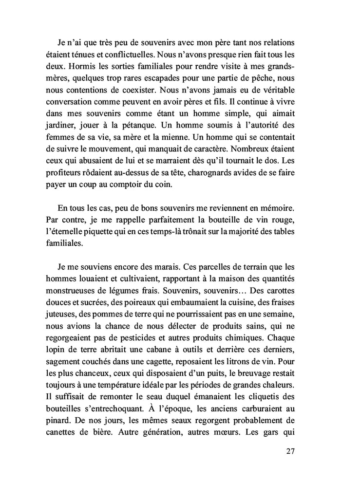 Je suis vicieux, je suis alcoolique