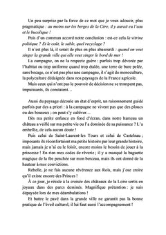 La ville la campagne dos à dos