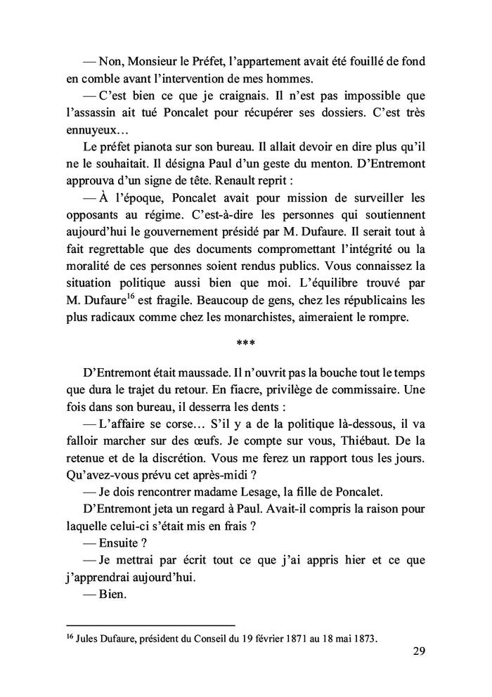 Le mystère des carnets volés