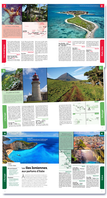 Îles de rêve - 50 itinéraires autour du monde