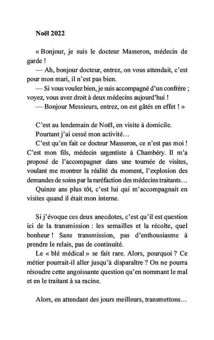 Voyage intérieur d'un médecin de famille