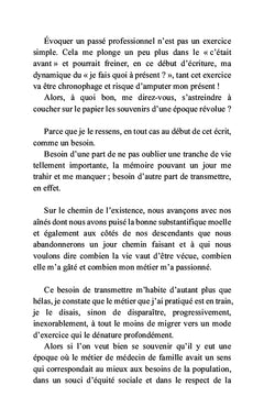 Voyage intérieur d'un médecin de famille
