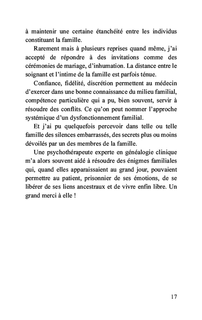 Voyage intérieur d'un médecin de famille