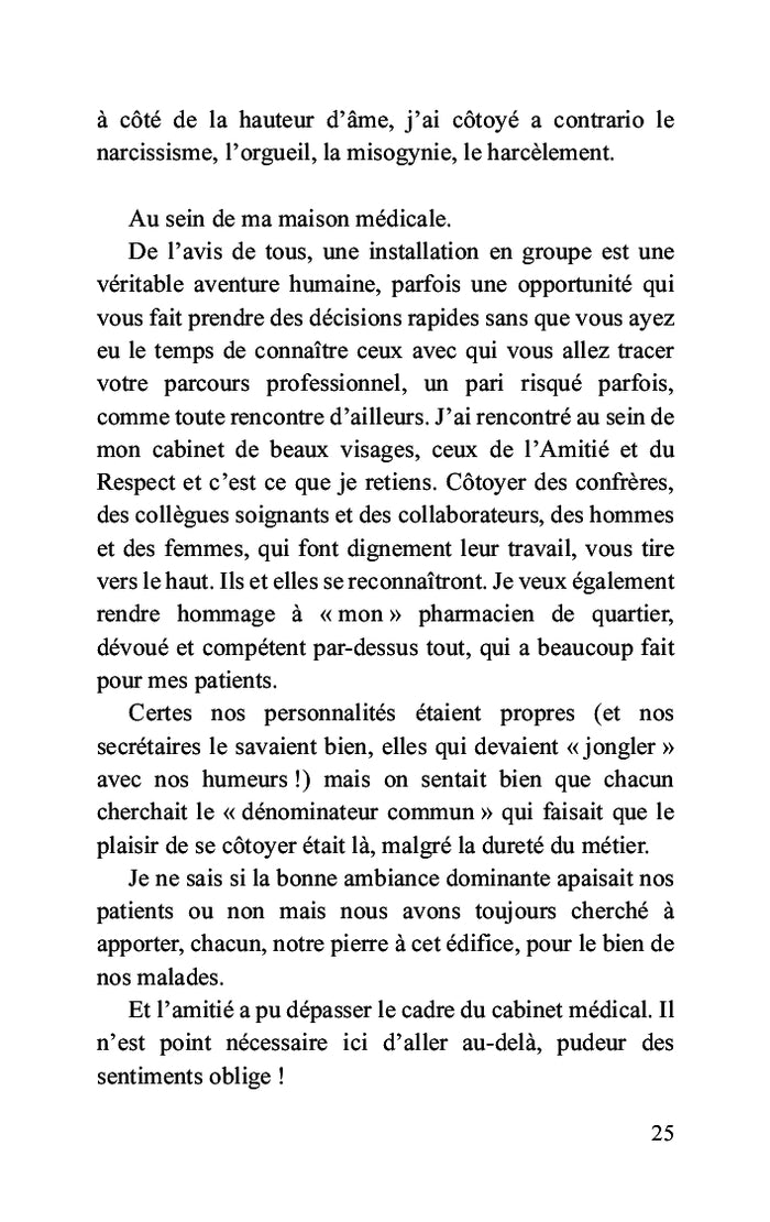 Voyage intérieur d'un médecin de famille