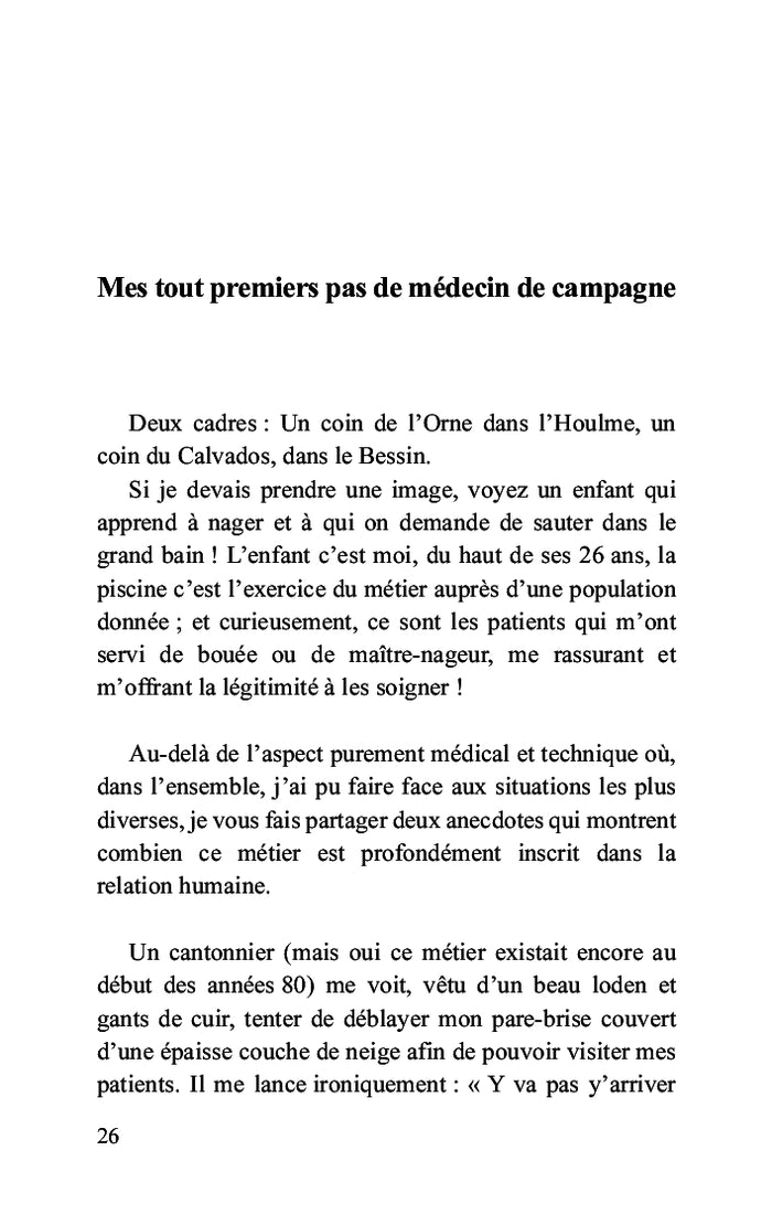 Voyage intérieur d'un médecin de famille