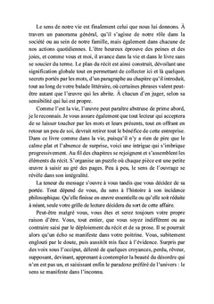 Existence chaotique et champs de coquelicots