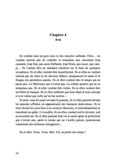 Existence chaotique et champs de coquelicots