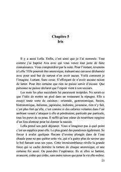 Existence chaotique et champs de coquelicots