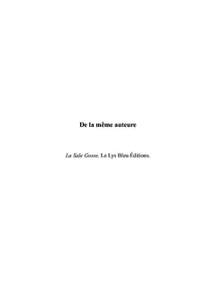 De la sale gosse à la mère veilleuse