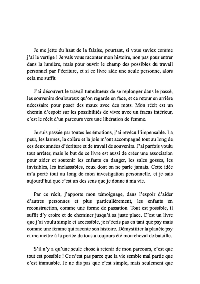 De la sale gosse à la mère veilleuse