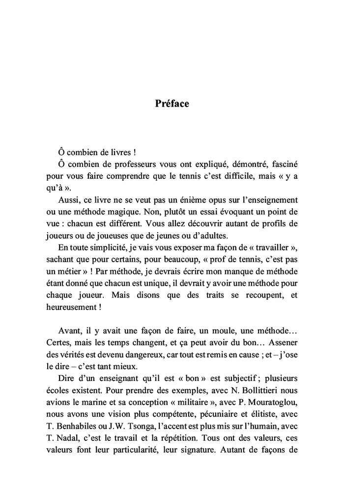 1 court, 1 cours, 1 coup