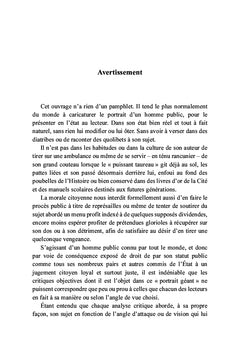 L'impopulaire