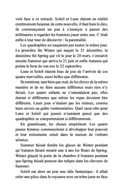 Les 4 saisons et Mathilde