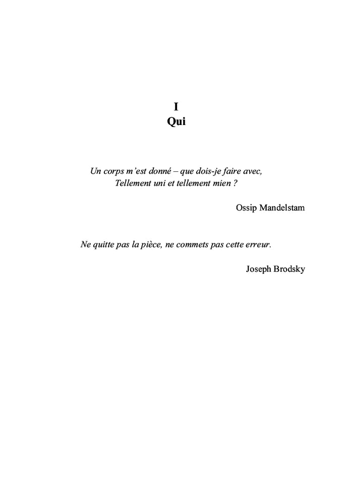 Je pense, donc je chante