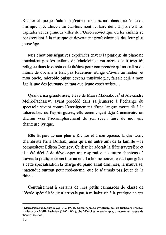 Je pense, donc je chante