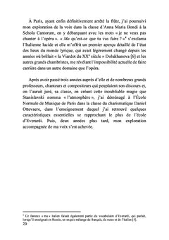 Je pense, donc je chante