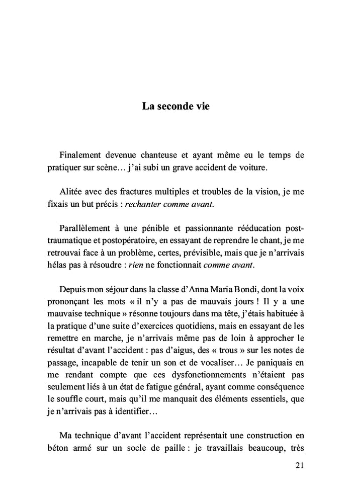 Je pense, donc je chante