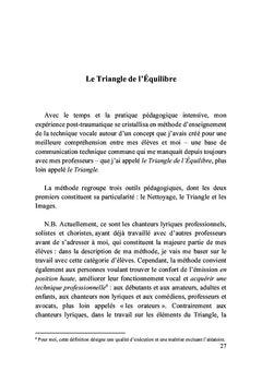 Je pense, donc je chante