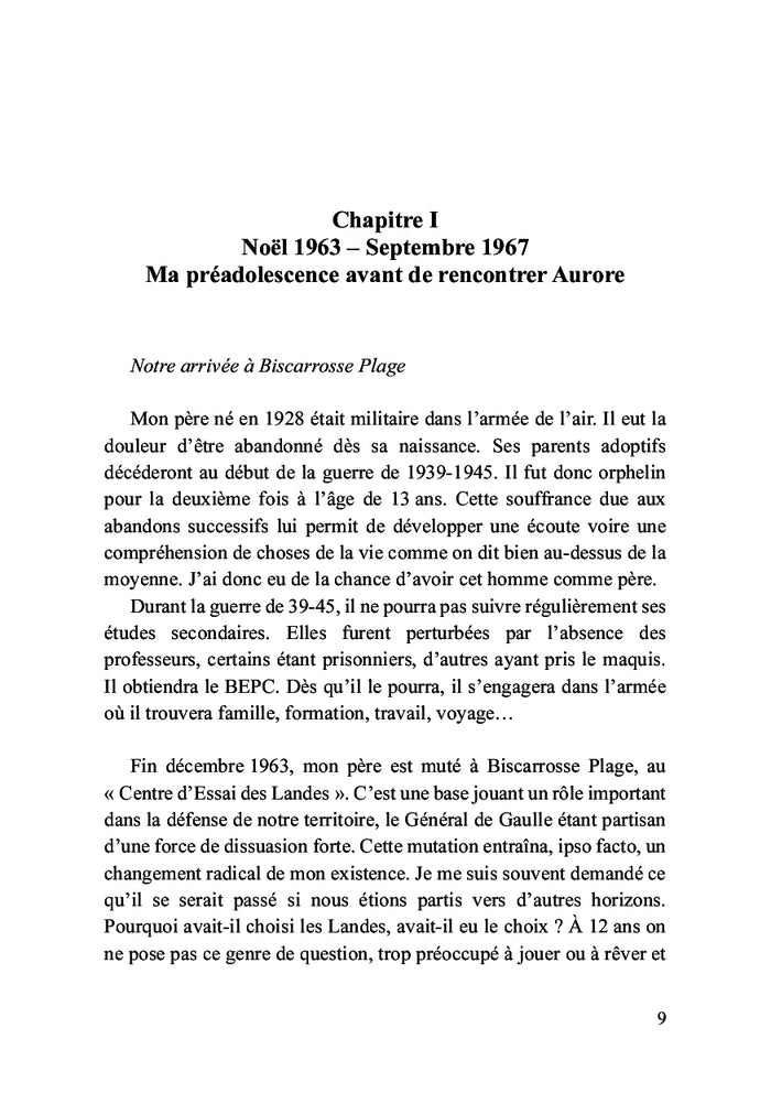 L'histoire d'Aurore et de Jean Marc