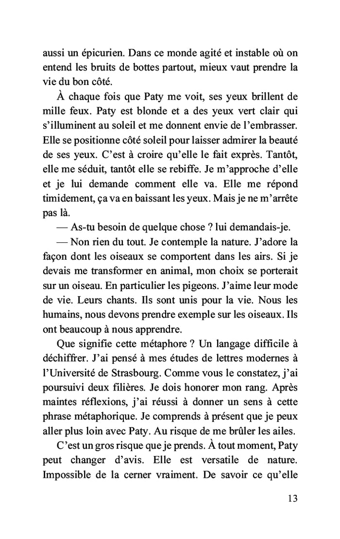 Comme deux cygnes sur un étang
