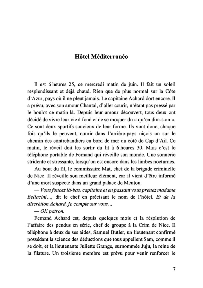 L 52 les enquêtes du capitaine achard