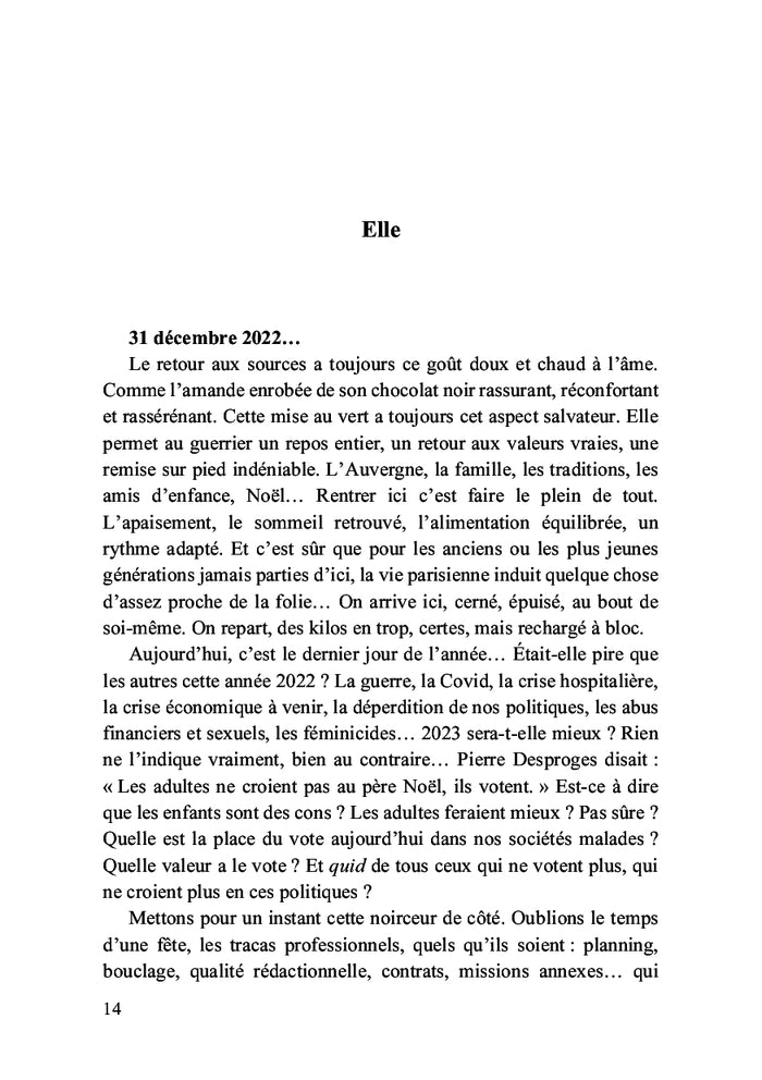 Des lendemains semblables