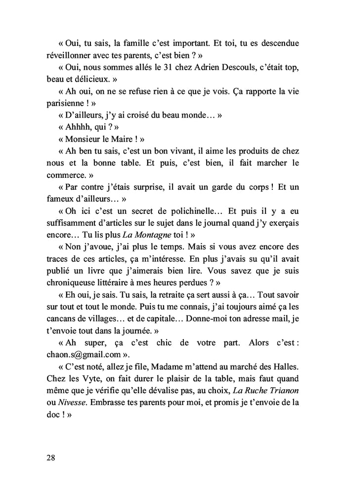 Des lendemains semblables