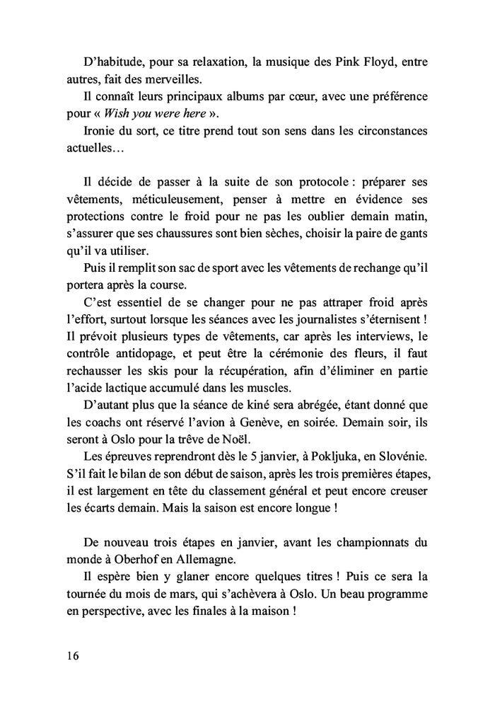 Un biathlète dans le viseur