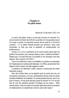 Un biathlète dans le viseur