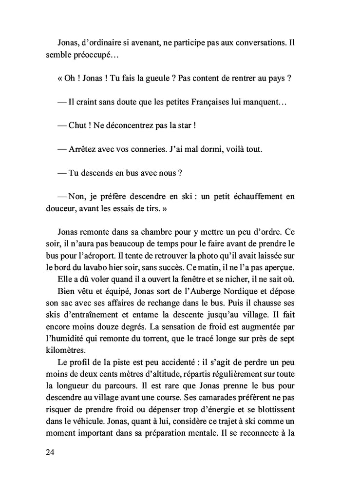 Un biathlète dans le viseur