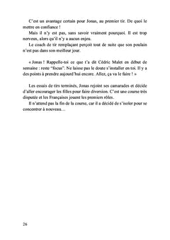 Un biathlète dans le viseur