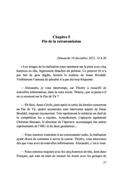 Un biathlète dans le viseur