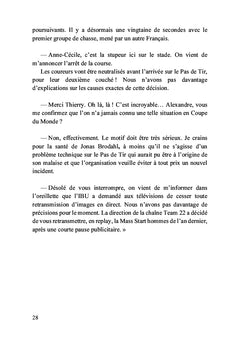 Un biathlète dans le viseur