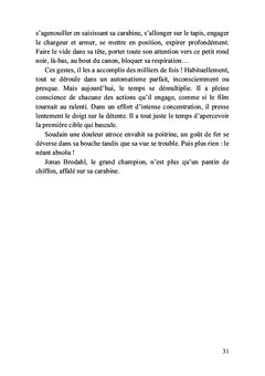 Un biathlète dans le viseur