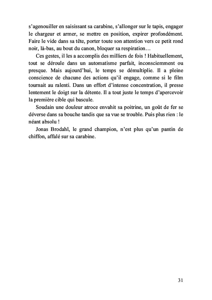 Un biathlète dans le viseur