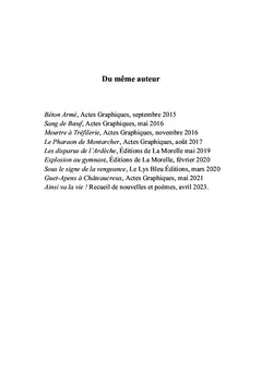 T'aurais pas dû revenir, p'tit !