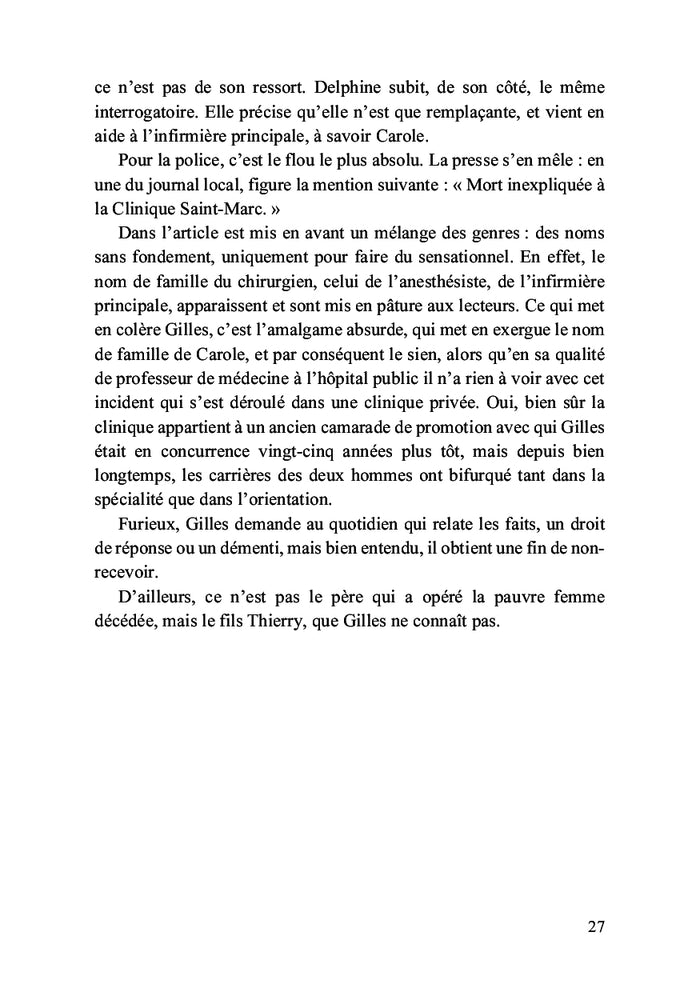 Du rififi chez les blouses blanches