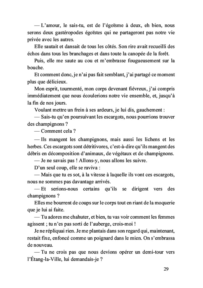 Les 2 escargots amoureux