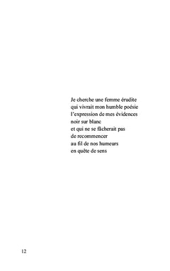 Offre situation inouïe à femme rare