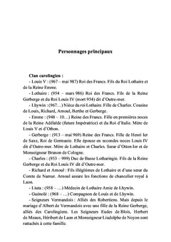 Le dernier Carolingien