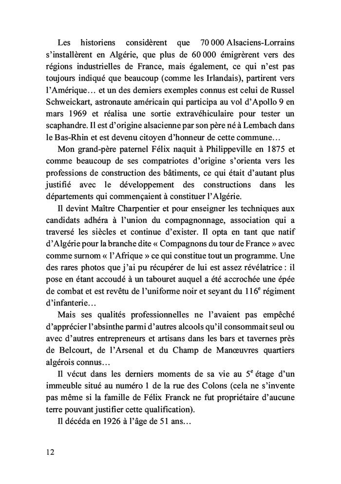 Mémoire de mes souvenirs