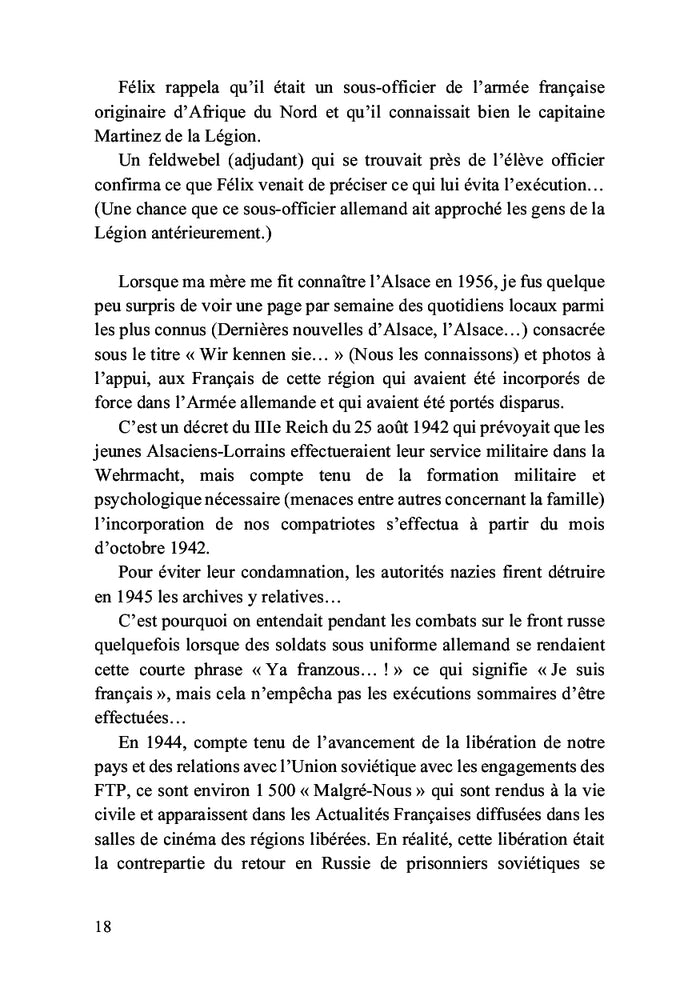 Mémoire de mes souvenirs