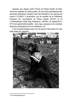 Petit chiot deviendra grand chien-guide